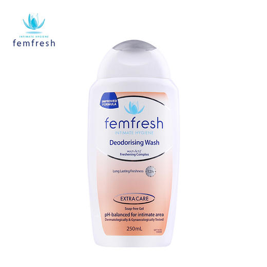 澳洲Femfresh芳芯 女性私处护理液250ml 温和止痒去异味清洁弱酸性温和不刺激 商品图3