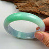 派瑞翡翠 翡翠手镯 糯种 绿色紫色 商品缩略图2