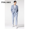 PINLI品立春季新款男装纯色抗皱直筒休闲男士长裤B211117127 商品缩略图4