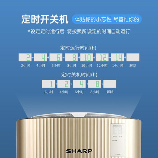 日本夏普PCI净离子群空气净化器  KC-WE61-N/W 商品图7