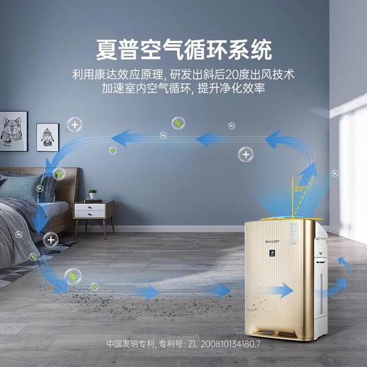 日本夏普PCI净离子群空气净化器  KC-WE61-N/W 商品图8