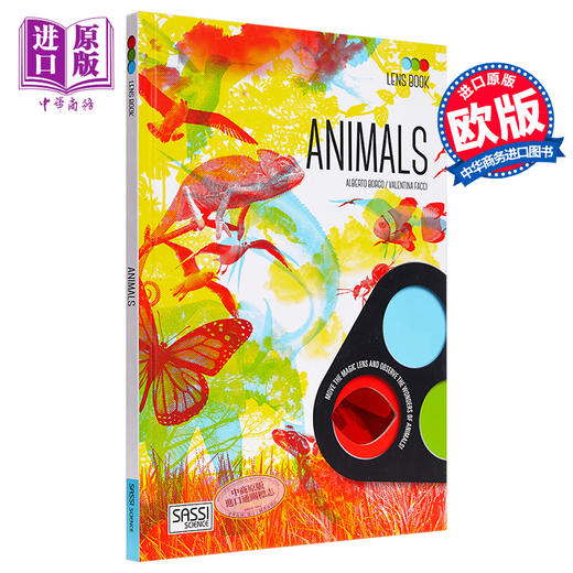 【中商原版】Lens Book. Animals 镜头解读：动物 英文原版儿童科普 商品图0