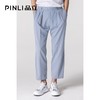 PINLI品立春季新款男装纯色抗皱直筒休闲男士长裤B211117127 商品缩略图6