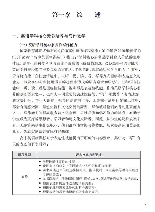 高中英语写作教学（落实学科核心素养在课堂丛书） 商品图4