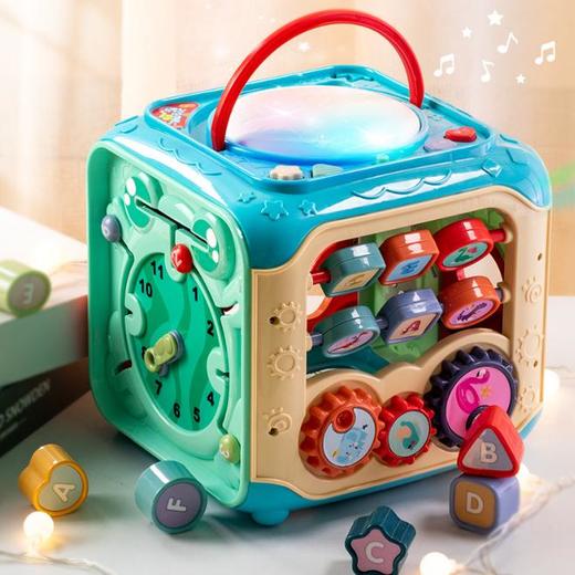 【儿童玩具】*0-3岁益智玩具拍拍鼓2-5-8个月男孩早教多面一二岁女孩手拍鼓 商品图2