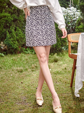 欧芮儿显瘦百搭大气优雅风半身裙