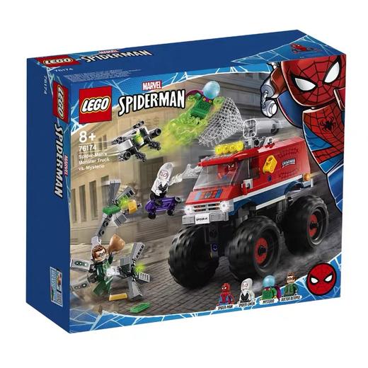 LEGO乐高1月新品超级英雄76174蜘蛛侠巨轮车大战神秘客 商品图0