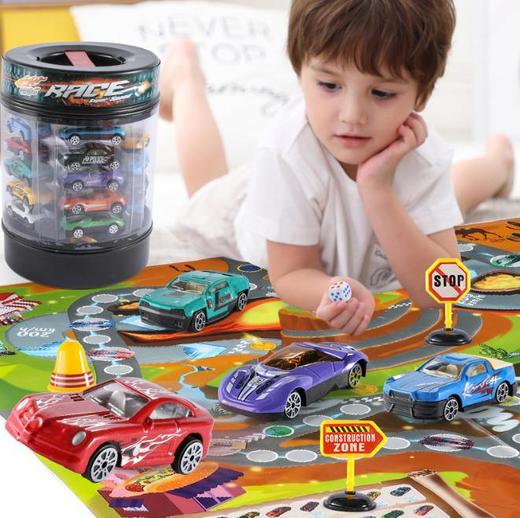 【儿童玩具】*合金车玩具汽车赛车组合一至二岁3-5-6周岁2男孩套装各类车子 商品图1