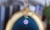 一点腮红的惊喜｜小鸟紫珠子长项链与耳环 商品缩略图5