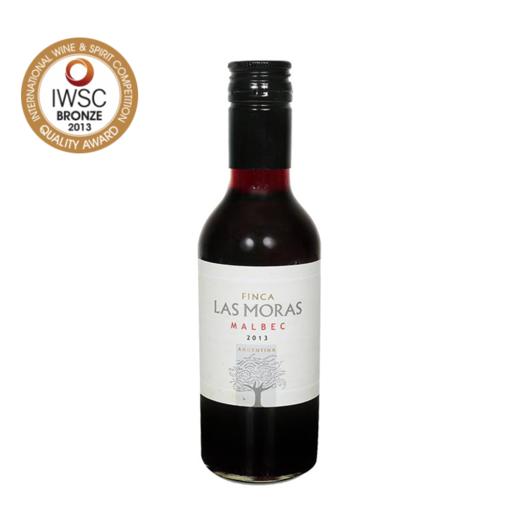 【整箱12瓶】小瓶罗斯摩萨马尔贝克红葡萄酒  Las Moras Malbec 2016 12*187ml 商品图1