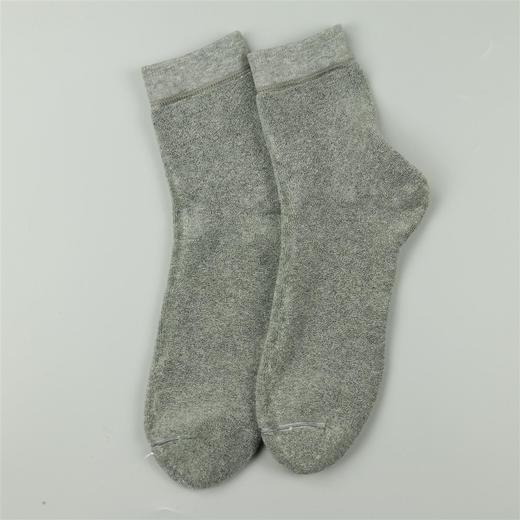 男丨男士全毛圈冬季保暖中长筒商务袜纯色袜子休闲男袜【2双装 6双6折 2121702】 商品图2