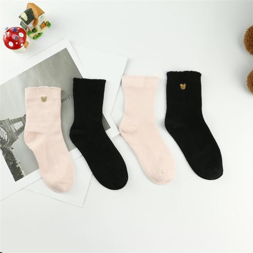 【19元6双】3-5岁丨小童素色松口袜子  精梳棉童袜 【823203】 商品图0