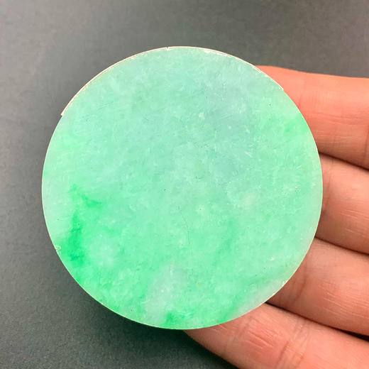 派瑞翡翠 翡翠原石 糯种 绿色 商品图2