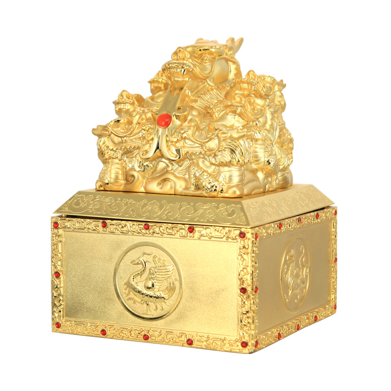 【珍藏】强恕堂68度镇宅之宝木质水晶礼盒 24K镀金 限量100坛