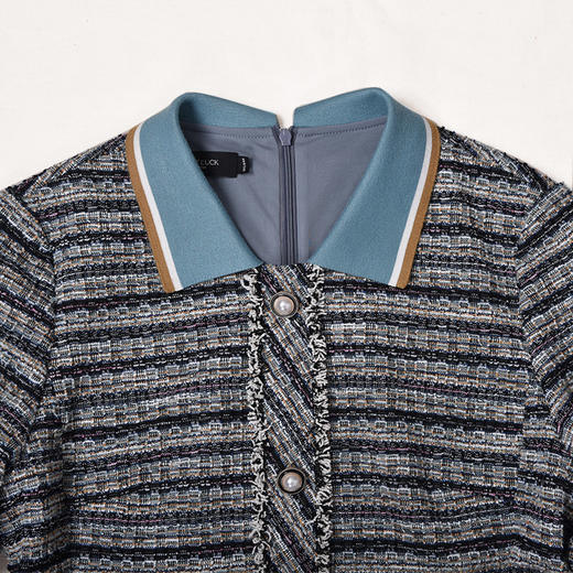 SAINT L’UCK/圣媛女装  青春时尚彩色条纹连衣裙SA320L01 商品图2