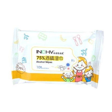 10片海诺英诺威75％酒精湿巾 商品图2