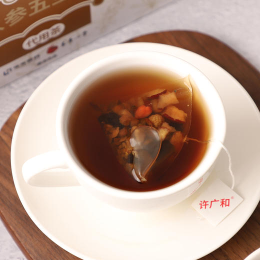 KJ 许广和 人参五宝茶 代用茶 150g(5g*30)/盒 商品图1