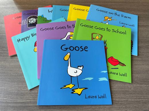 【宝莉爹书单·3-7岁】小白鹅《Goose》完美的朋友 英国畅销绘本 10册套装 配音频 商品图3