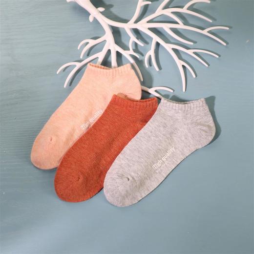 【19元6双】童丨大童夏季船袜薄款纯色男童短袜印花女袜【7-10岁  2013301】 商品图1