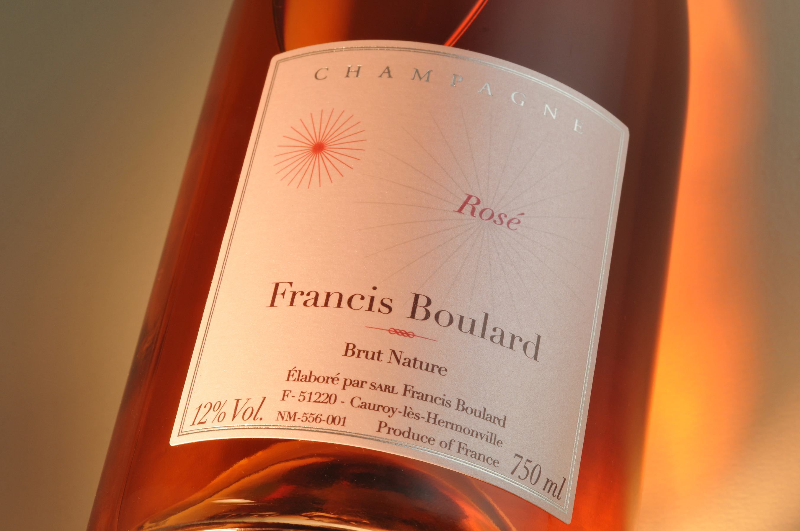 Francis Boulard & Fille Rosé de Saignée  馥白兰浸皮桃红香槟 2015