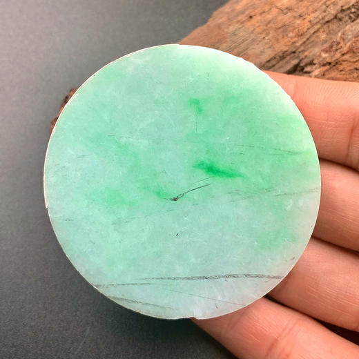 派瑞翡翠 翡翠原石 糯种 绿色 商品图2