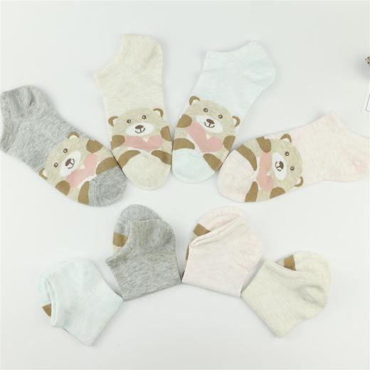 【19元6双】7岁以上丨大童卡通印花精梳棉袜子 船袜【813305】 商品图0