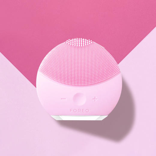 瑞典foreo露娜2迷你净透洁面仪粉红色