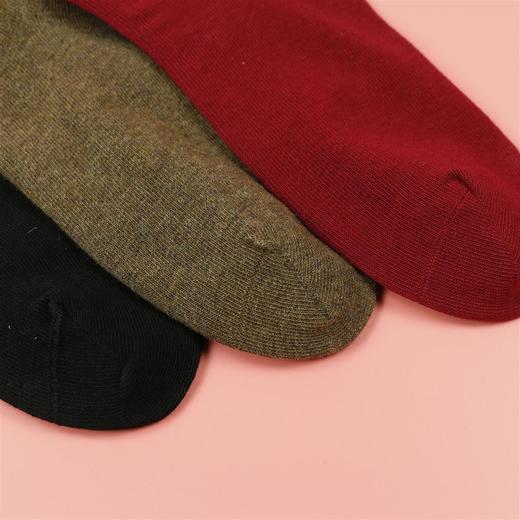 【49元6双】女丨女士时尚潮流堆堆袜纯色潮袜中长筒女袜舒适【922210】 商品图2