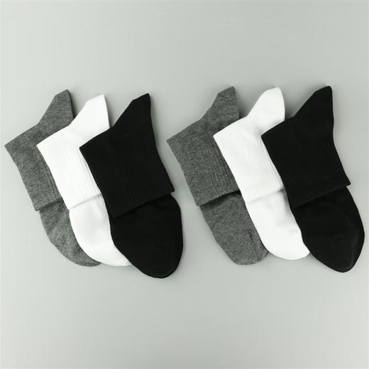 【49元6双】男丨【大码袜】男士四季棉袜大码中筒袜休闲袜纯色商务袜【721101】 商品图1