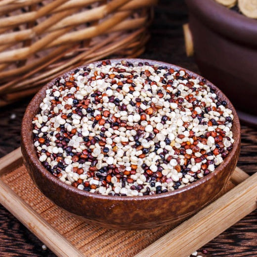 *【0皂苷 口感清甜】饱腹轻食代餐三色藜麦杂粮礼盒1680g 商品图1