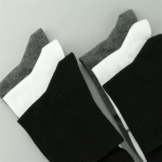 【49元6双】男丨【大码袜】男士四季棉袜大码中筒袜休闲袜纯色商务袜【721101】 商品图2