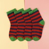 【19元6双】3-5岁丨儿童条纹四季棉袜舒适时尚健康精梳棉袜小童【923215】 商品缩略图0