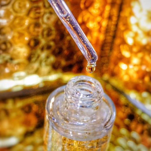 买一送一！鎏金焕颜修护精华液20ml 富含24K日本进口金箔 复配国际专利成分精氨酸小分子肽 直达肌底 清除自由基 紧致白嫩 净化滋养 弹力紧致 商品图4