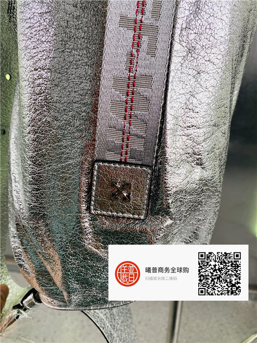 斜背包 輕巧多用途银色男女同款 商品图2