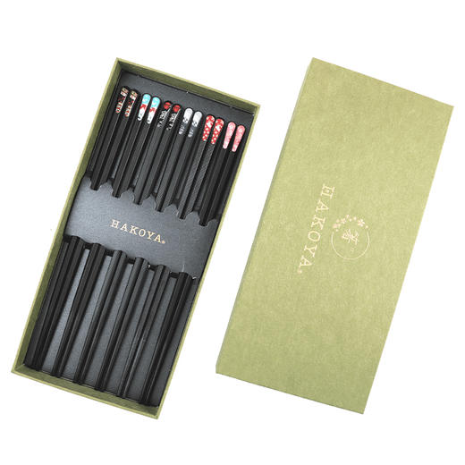 【合金材质防霉防滑】日本hakoya合金筷子（5双/盒） 商品图5