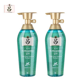 吕 绿吕防脱固发洗发水控油400ml*2