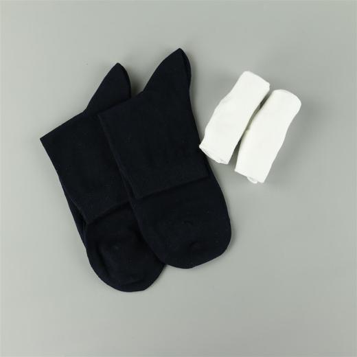 【49元6双】男丨男士全棉休闲袜纯棉纯色男袜舒适透气吸汗中筒四季袜【811605】 商品图1