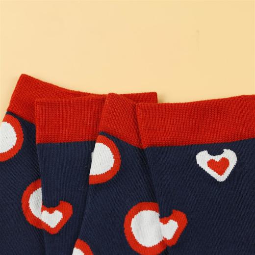 【49元6双】女丨女士中筒新款精梳棉袜混色时尚女袜舒适时尚潮流 袜子【 922207】 商品图1