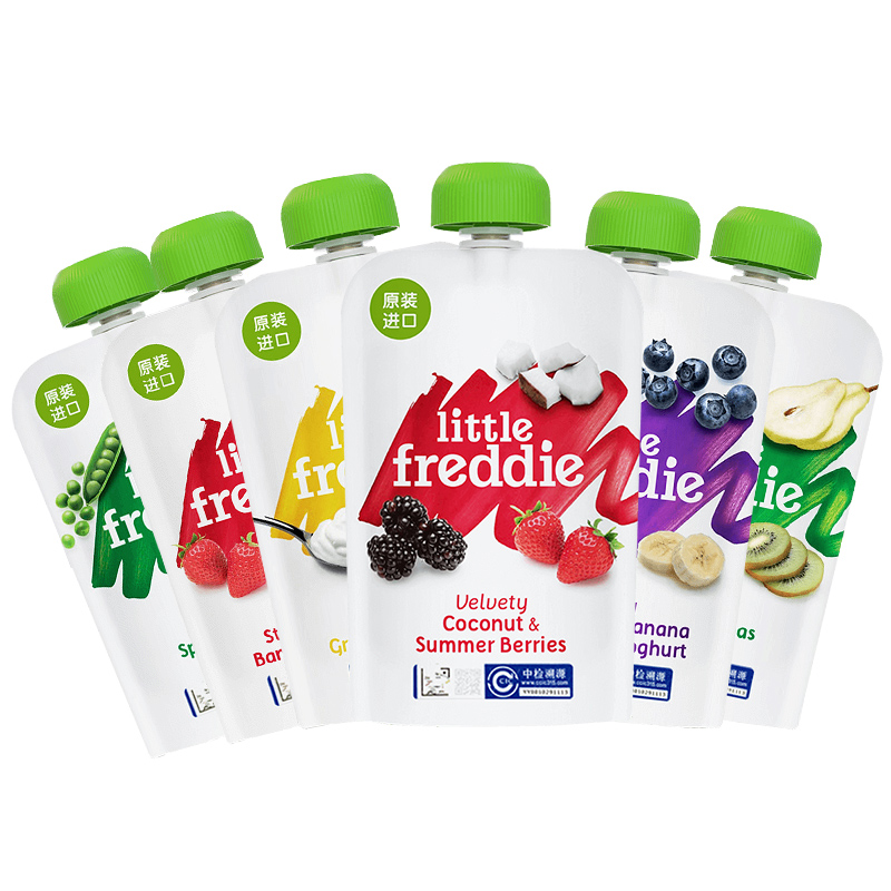 零食、小皮欧洲原装进口果泥宝宝辅食吸吸袋营养果汁泥（不支持7天无理由退款）