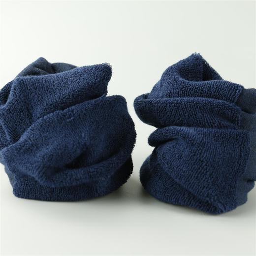 【2双装 6双6折】男半毛圈袜子保暖舒适柔软中筒休闲男袜纯色商务袜【2521701】 商品图4