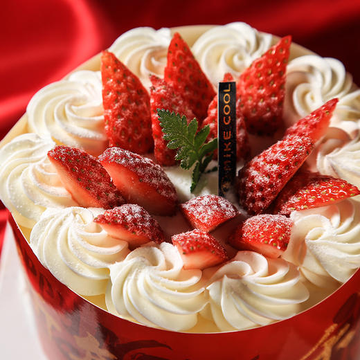 5寸云朵草莓蛋糕（团购仅需33元）（卡券） 商品图2