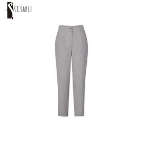 圣三利女装  气质优雅垂感锥形裤SL2036208