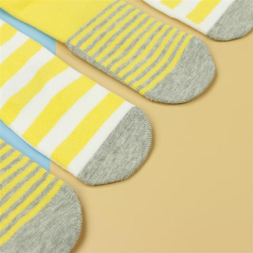 【19元6双】1-3岁丨四季直板袜卡通条纹童袜舒适柔软【923212】 商品图4