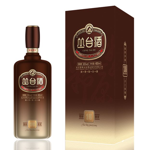 [白酒]丛台 窖龄15年38度480ml