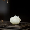清乾隆 和田玉籽料雕鹅如意把件 商品缩略图0