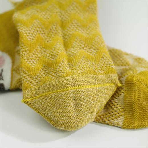 【19元6双】3-5岁丨儿童立体袜子网面精梳棉袜薄款袜子可爱时尚潮流【2013203】 商品图4