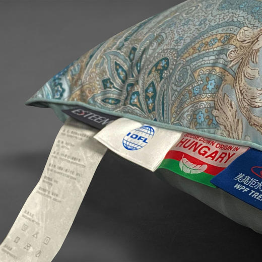 奥黛丽可水洗鹅绒枕 商品图4