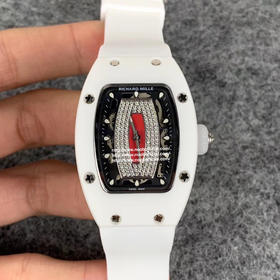 RichardMille理查德•米勒（女款陶瓷系列）RM 07-01 WHITE CERAMIC DIAMONDS🇫🇷精准走时节拍28800尺寸 搭配专柜正品一致的天然陶瓷 31mmX45mm