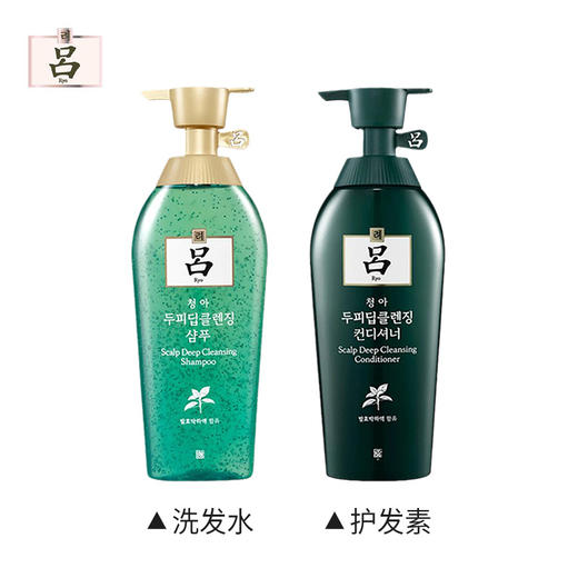 吕 绿吕防固脱发控油 洗发水/护发素 400ml 商品图2