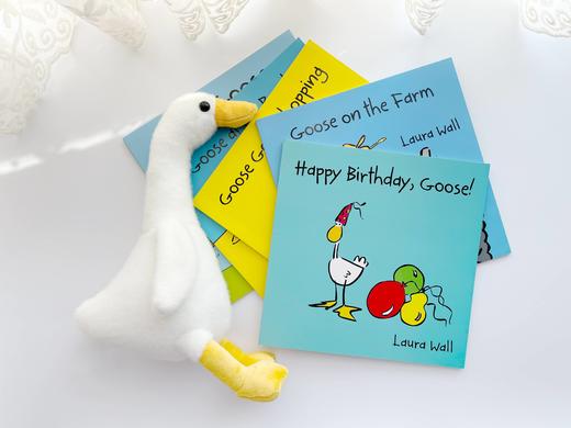 【宝莉爹书单·3-7岁】小白鹅《Goose》完美的朋友 英国畅销绘本 10册套装 配音频 商品图5